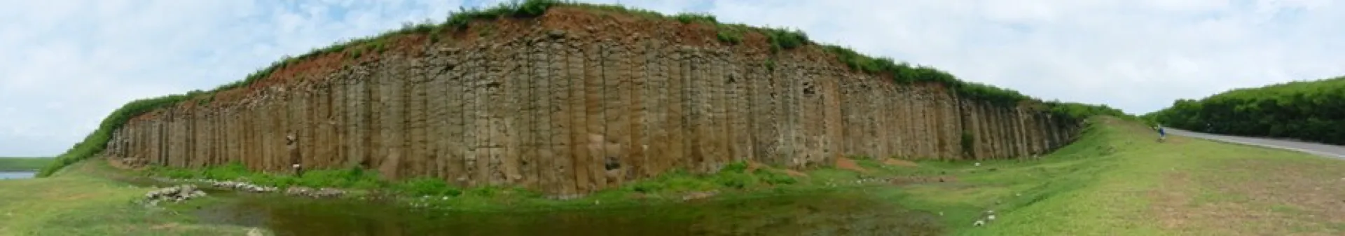 大菓葉柱狀玄武岩節理 Daguoye Columnar Basalt